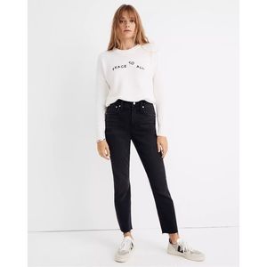 Madewell• The High-Rise Slim Boyjean in Lunar Wash